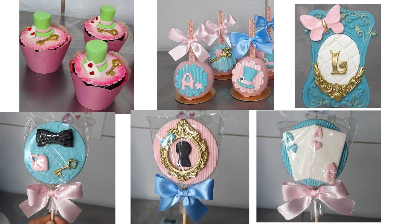 PERSONALIZANDO DOCES ALICE NO PAÍS DAS MARAVILHAS-Rafa doce com amor