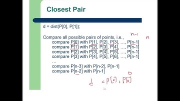 2 Closet Pair Problem