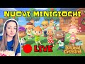 🔴 NUOVI MINIGIOCHI 🎮 - ANIMAL CROSSING NEW HORIZONS LIVE [15:30-17:30]🔴