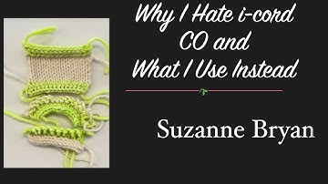 Why I Dislike i-cord CO and What I Use Instead