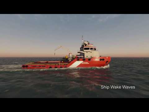 UNIGINE 2 - Water Visualization for Professional Maritime Simulation