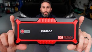 NEVER Get Stranded Again! GOOLOO GP2000 Jump Starter Review!