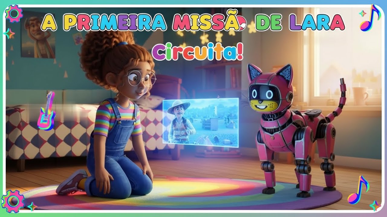 Lara e Circuita nos Portais Mágicos: A Batalha pelo Castelo