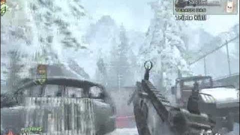 Mw2 Tactical Nuke Scar-H NoobTube Salvage Domination Gameplay w/Commentary