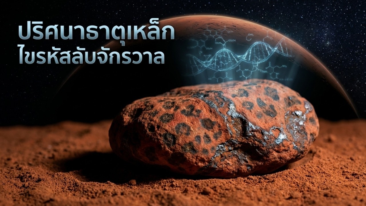 สนิมเหล็กบนดาวอังคาร กุญแจไขปริศนาสิ่งมีชีวิตนอกโลกที่หายสาบสูญ