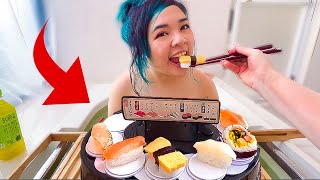 I Took a Japanese Sushi Bath