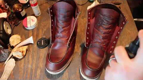 Red Wing 875 cleaning and conditioning