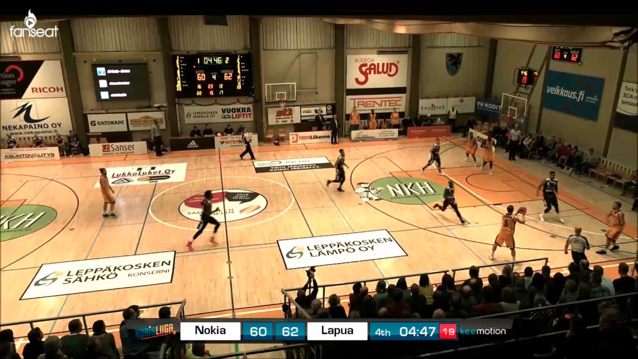 BC Nokia - Kobrat | Näädät Highlights | 26.10.2016