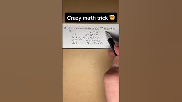 CRAZY MATH TRICK!! MAKE SURE TO WATCH TO THE END! 🤯🤯🤯 #math #maths #school #sat #psat #math