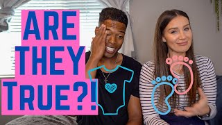 BABY GENDER PREDICTION TEST AT HOME (21 Old Wives Tales)