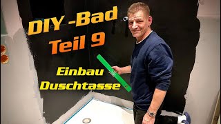 Duschtasse im Bad einbauen und richtig abdichten | DH - Trockenbau