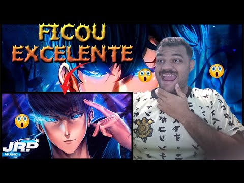 Me sinto um Rei 🔥 | Sung Jin Woo (Solo Leveling) JRP ft. ‪@JKZOficial‬  -REACT