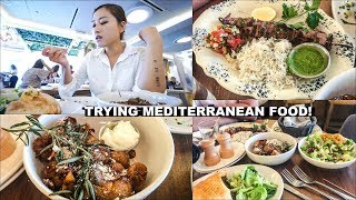[FoodVlog#18] Mediterranean Tapas! Falafel Sandwich + Grilled Octopus + Spicy Hummus