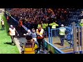 Oldham fans at Rochdale #oafc