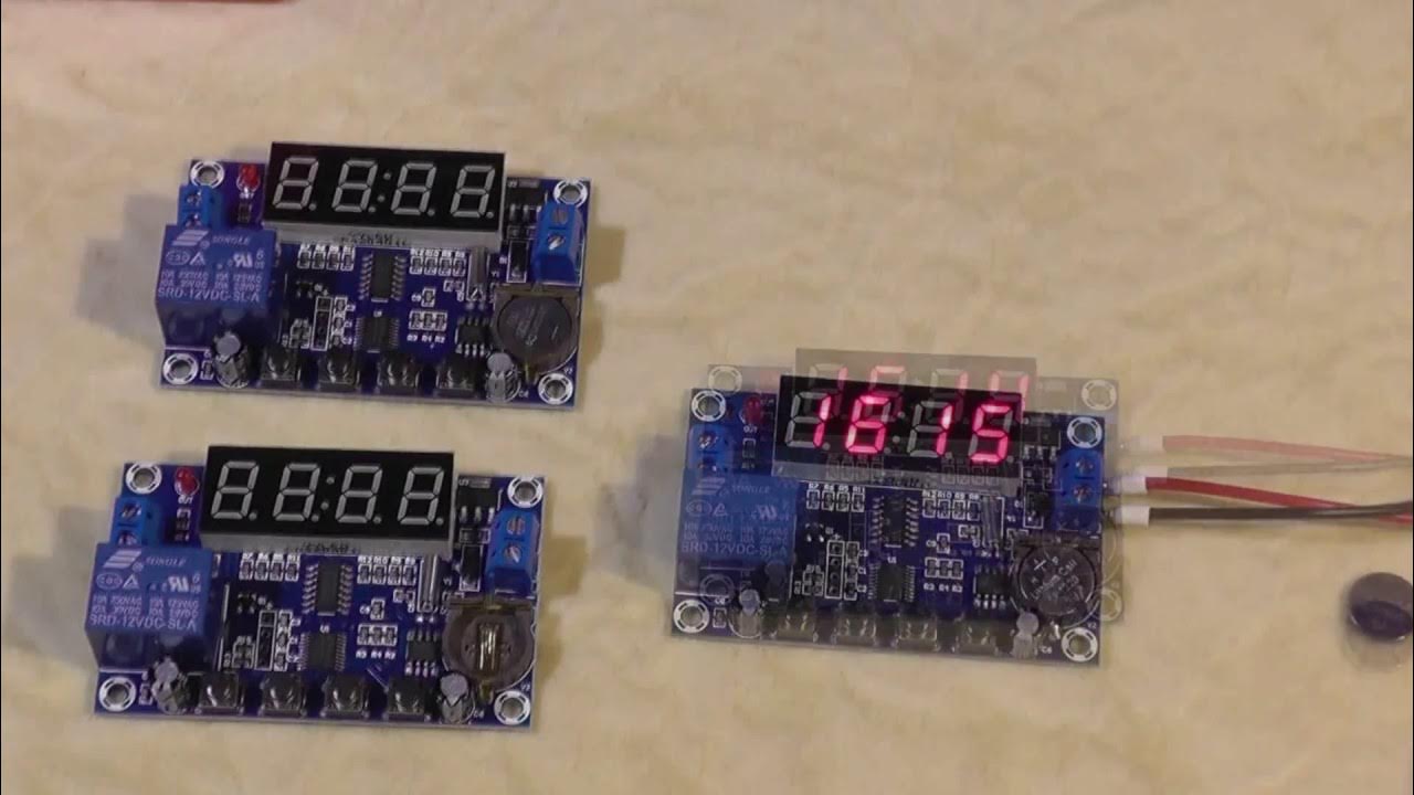 Реле времени ,таймер XY-J02 (JZ-801),DK-C-03 для инкубатора - YouTube