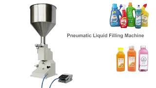 Bottle Pneumatic Liquid Filling Machine Manual screenshot 4