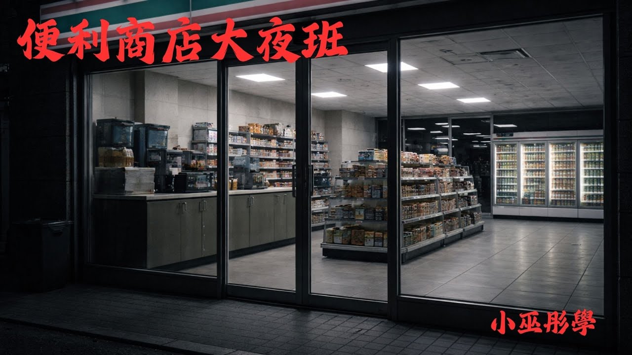 凌晨三點的便利商店｜小巫彤學