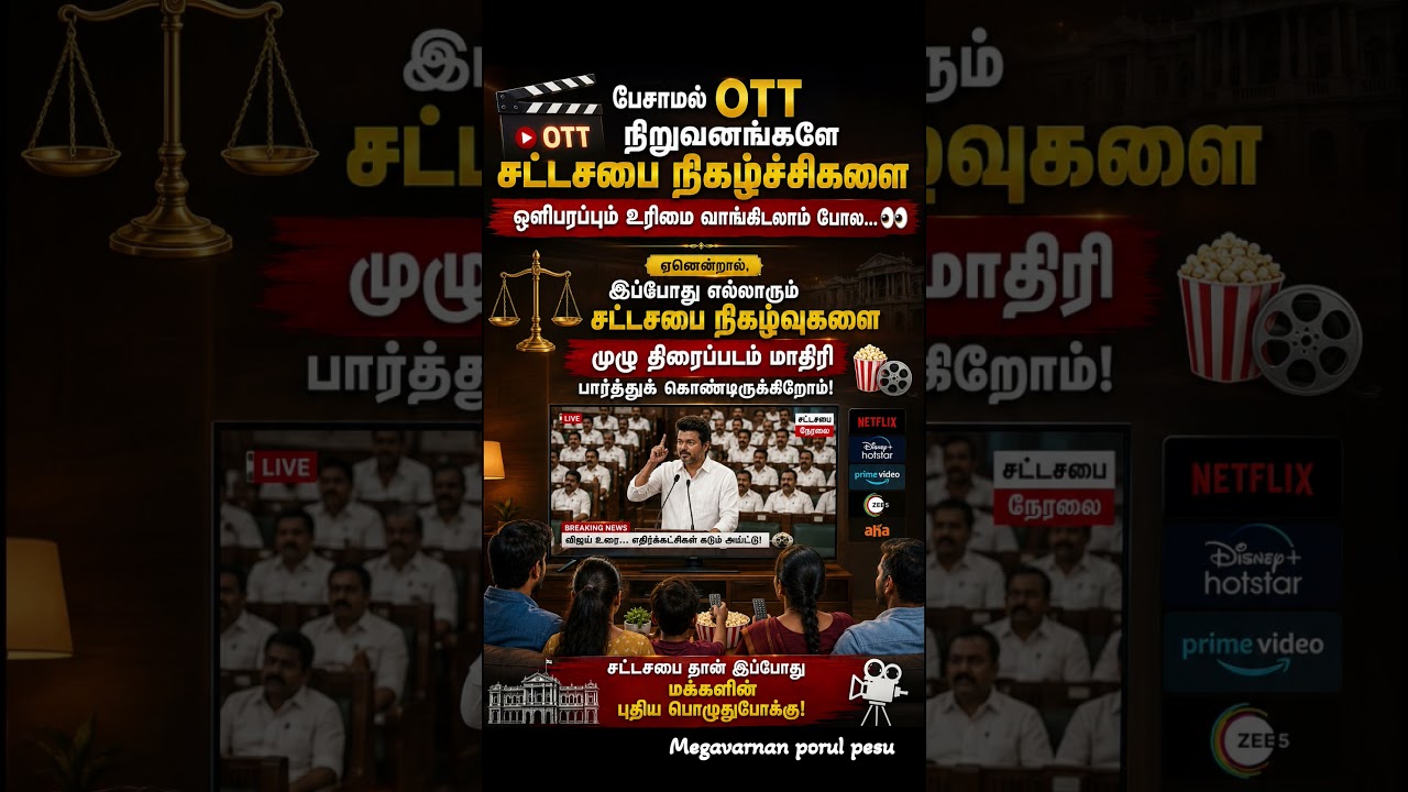சட்டசபை நிகழ்ச்சிகளை OTT-ல போடலாம் போல! 😂🔥 | Full Movie Feeling!