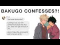 BAKUGO CONFESSES TO DEKU? | bakudeku fluff | valentines special 🥱