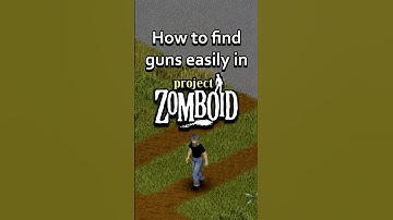 How to find guns easily in Project Zomboid #projectzomboid #gaming #howto