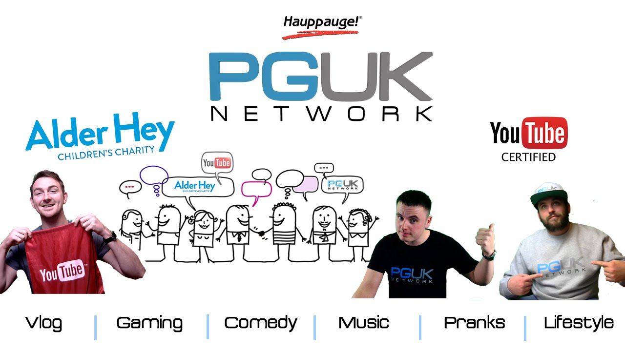 Get Partnered With PGUK Network Best YouTube Network