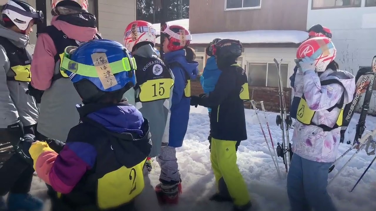 スキー初滑り！