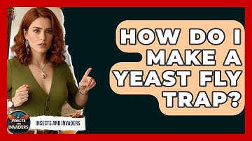 How Do I Make A Yeast Fly Trap? - Insects and Invaders