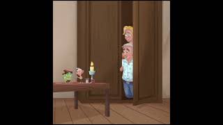 Grateful heart watch in wonder as kindness return and the little helpers vanish before dawn #shorts