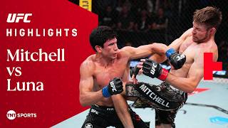 Player Profile BUZZER BEATER SUBMISSION! 💪 | Bryce Mitchell vs Santiago Luna | #UFCVegas Fight Night Highlights