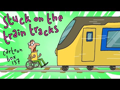 stuck-on-the-train-tracks-|-cartoon-box-137-|-by-frame-order-|-funny-animated-cartoons