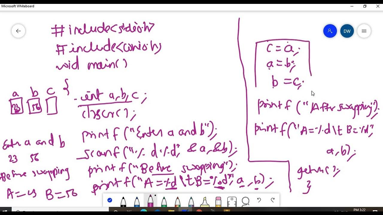 C Lecture 5 part 3: execution of program using bitwise operator and ...