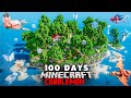 I spent 100 days in a COBBLEMON ISLAND (Duos)