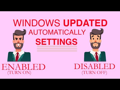 Disabled Automatic Windows Update Settings  ll  DS Everything