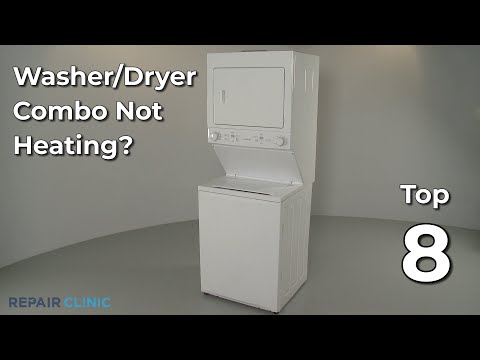 View Video: Washer/Dryer Combo Not Heating — Washer/Dryer Combo Troubleshooting