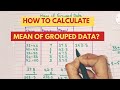 How to Calculate Mean of Grouped Data? (In Hindi Audio Also)How to Calculate  Mean of Grouped Data?