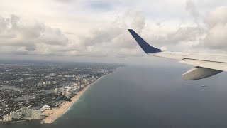 JetBlue E190 Takeoff From Fort Lauderdale - FLL | N375JB