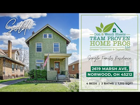 2619 Marsh Avenue, Norwood, OH home video tour