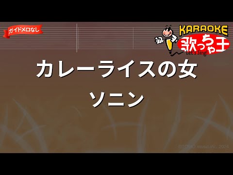 【ガイドなし】カレーライスの女/ソニン【カラオケ】