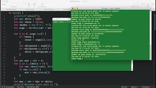 Result and Commandline Parameter; Rust Programming Language Lesson (10)