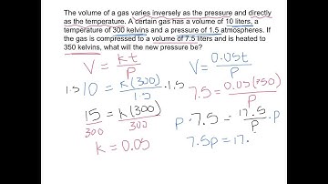 Combined and Joint Variation