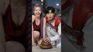 Rumi Ruin the Spy thing with Jinu #rumi #kpop #cosplay