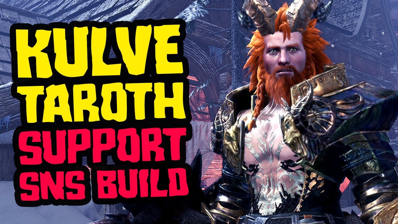 Support SnS Build , Kulve Taroth MR Armor - Monster Hunter World - YouTube