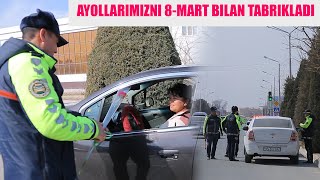 BERUNIY DA YPX XODIMLARI AYOLLARIMIZNI 8-MART BILAN TABRIKLADI