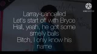 Larray - Cancelled(official music video with lyrics)
