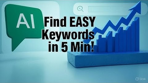 How to Find Low Competition Keywords Using ChatGPT + Ahrefs | Rank Your Blog Fast in 2025!