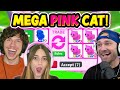 Mike SURPRISES Shane While We Trade Only To Make A MEGA PINK CAT In Roblox Adopt Me!!