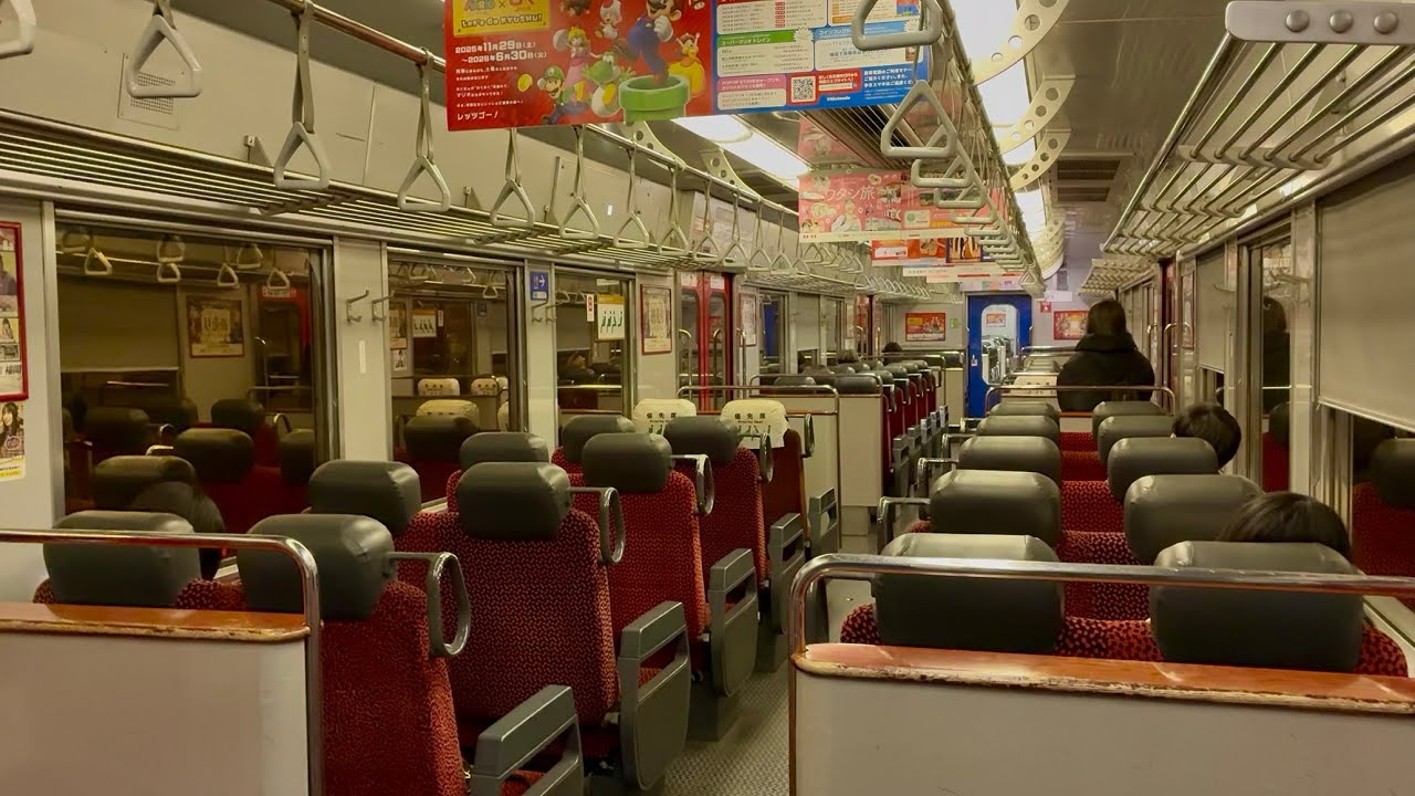 【東芝GTO】813系0,100,2000,2100番代(原型&ロングシート改造車)走行音 / JR-813 sound