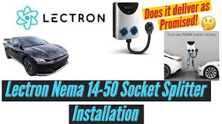 Lectron Nema 1450 Socket Splitter for your EVs and Appliances? Installation Review