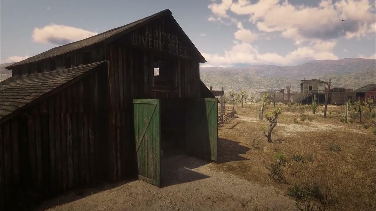 RDR2 Why you should never stable your horse in Tumbleweed YouTube