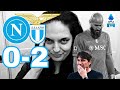 🤬CROLLATI!! NAPOLI HORROR! ORRIBILI!😡SARRI BATTE CONTE! PRESTAZIONE AGGHIACCIANTE! NAPOLI-LAZIO 0-2!